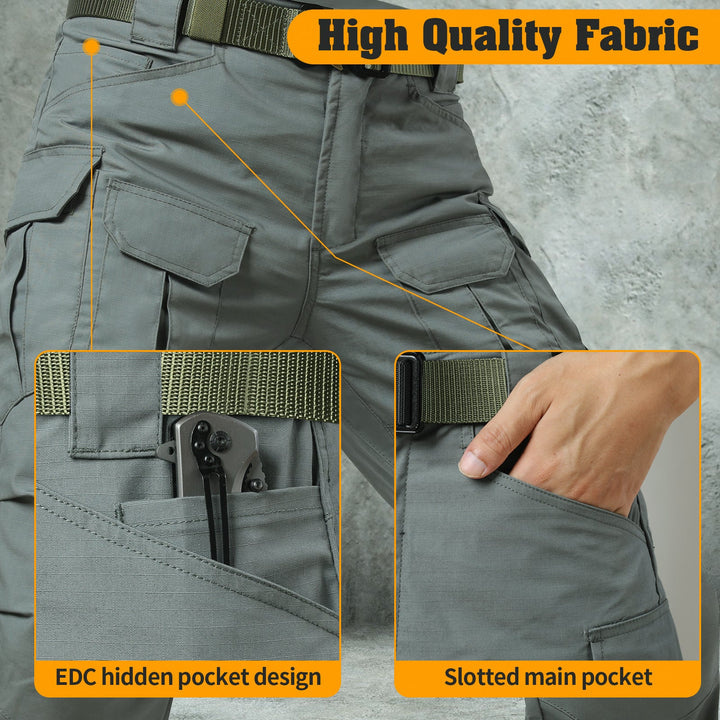 IX8 Outdoor Waterproof Cargo Pants-Army Green
