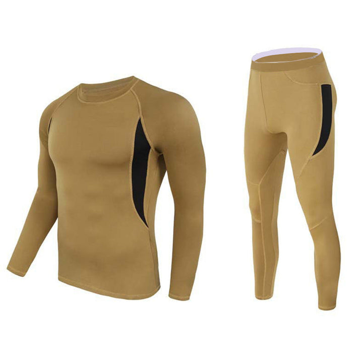 Men's Long Sleeve Stretch Thermal Base Layer Set