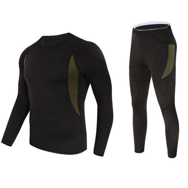 Men's Long Sleeve Stretch Thermal Base Layer Set
