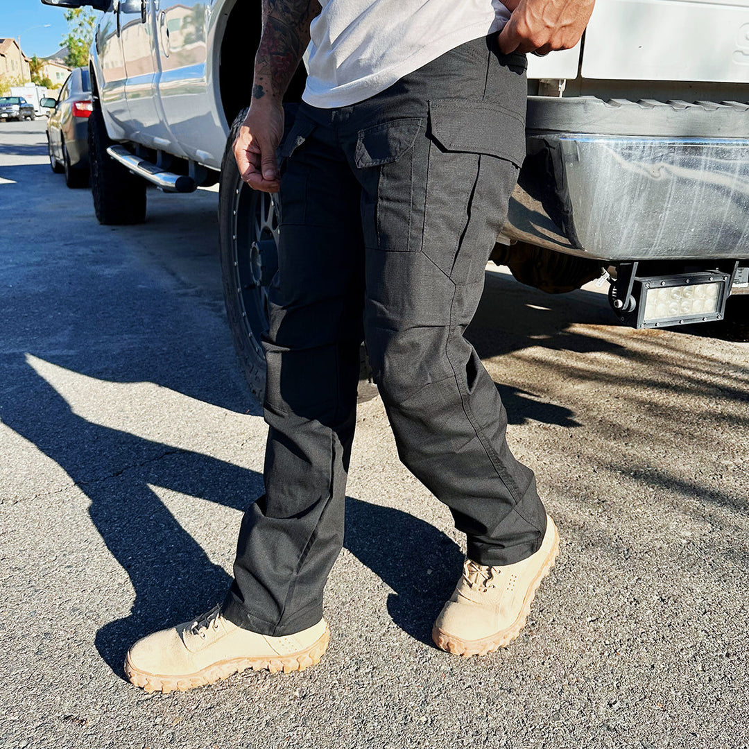 IX8 Outdoor Waterproof Cargo Pants-Black