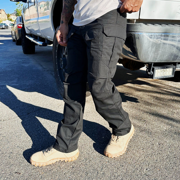 IX8 Outdoor Waterproof Cargo Pants-Black
