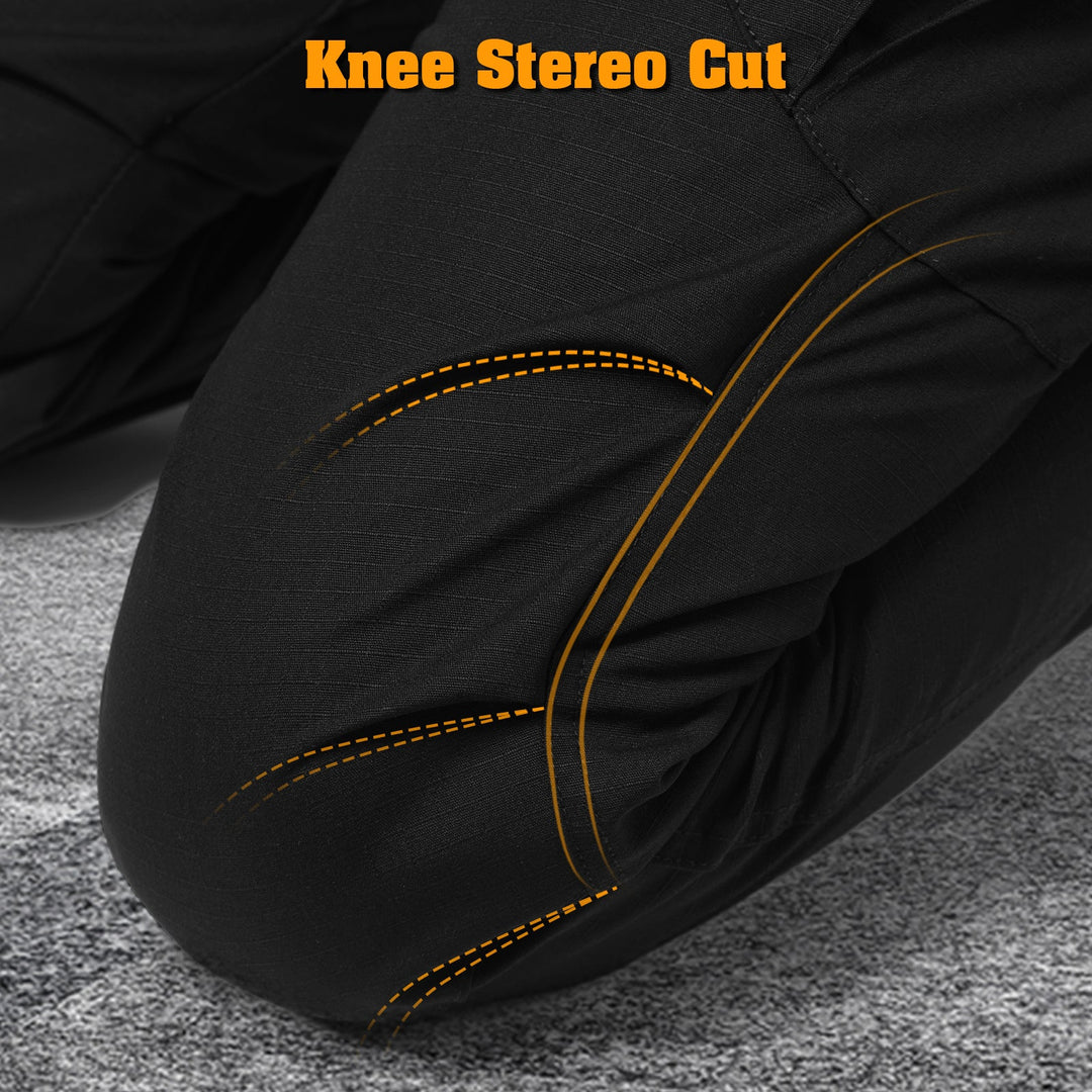 IX8 Outdoor Waterproof Cargo Pants-Black