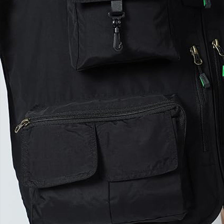 Lightweight Utility Cargo Vest Pockets