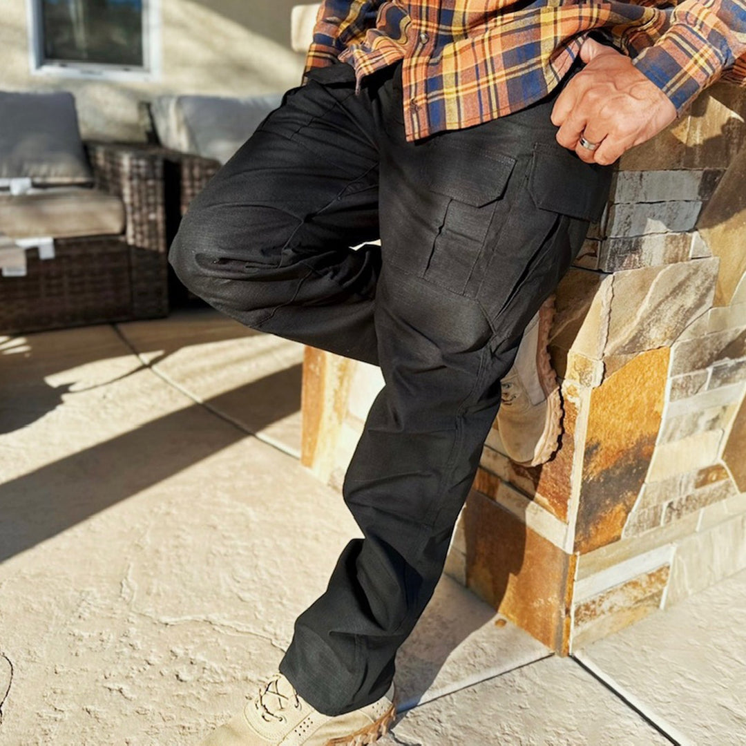 IX8 Outdoor Waterproof Cargo Pants-Black