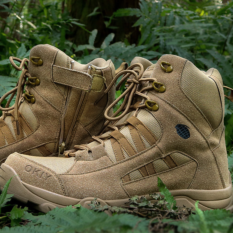 Men's High-top Outdoor Boots Lightweight Military Boots