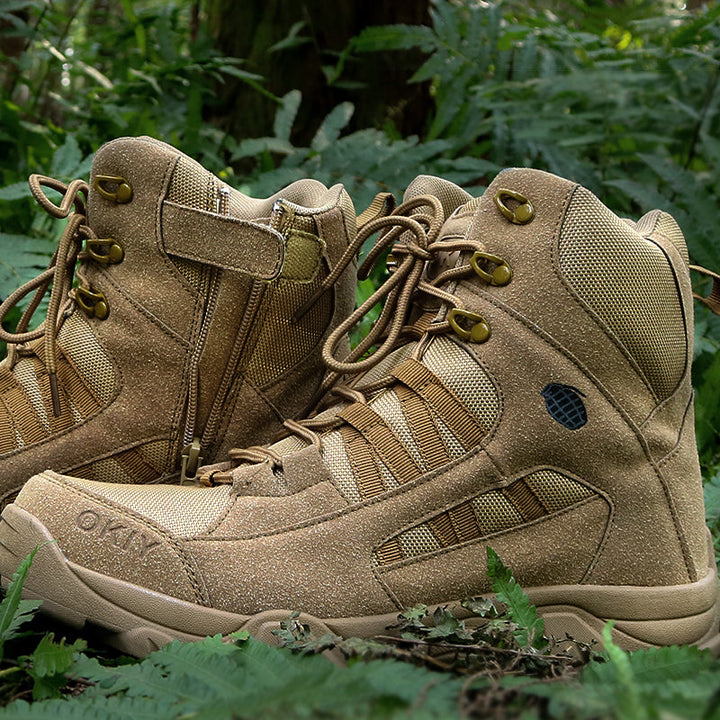 Men's High-top Outdoor Boots Lightweight Military Boots