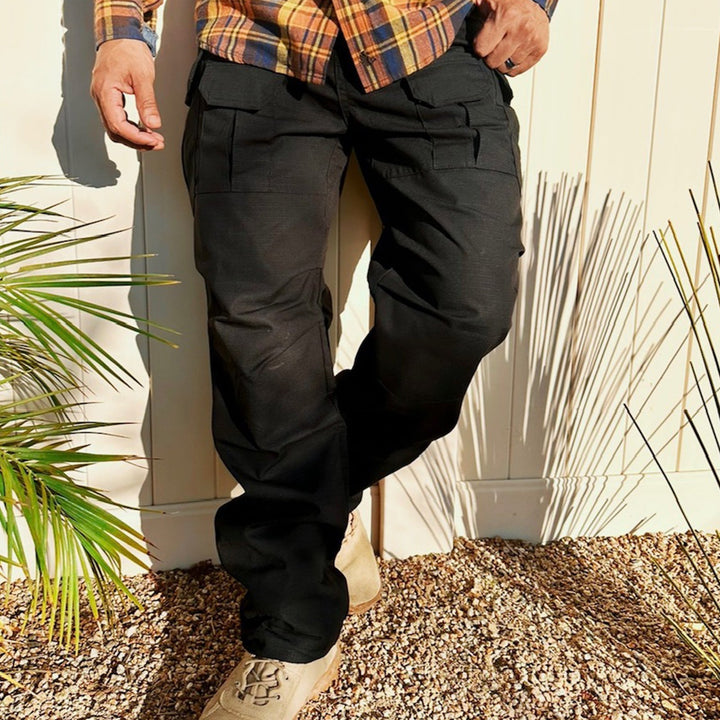 IX8 Outdoor Waterproof Cargo Pants-Black