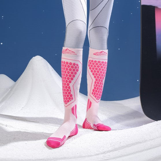 Wool Compression Ski Socks Unisex