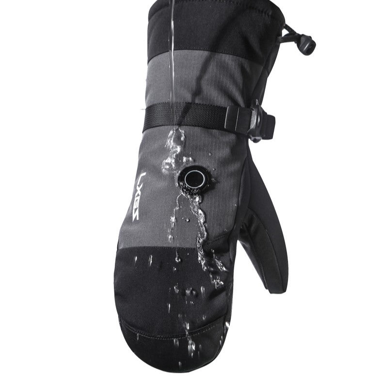 Heated Ski Gloves for Men Women Touch Screen