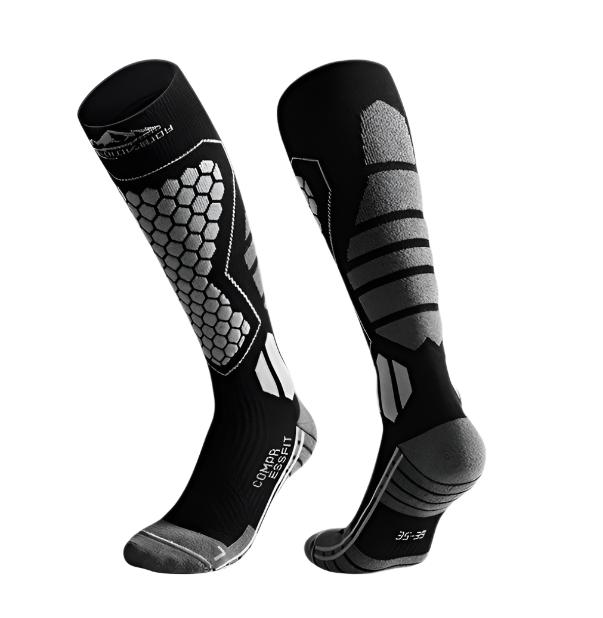Wool Compression Ski Socks Unisex