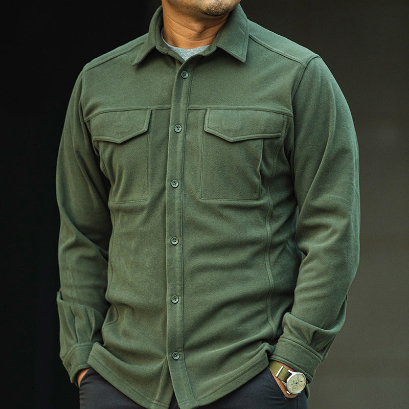 Men's Long Sleeve Stretch Shirt