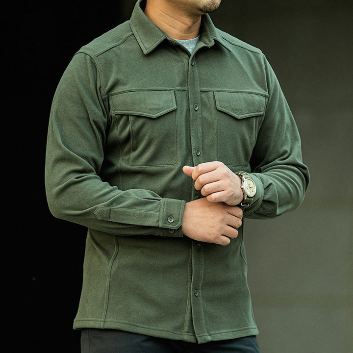 Men's Long Sleeve Stretch Shirt