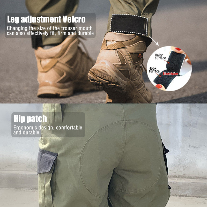 Men's Urban Cargo Pants Waterproof Ripstop Pants