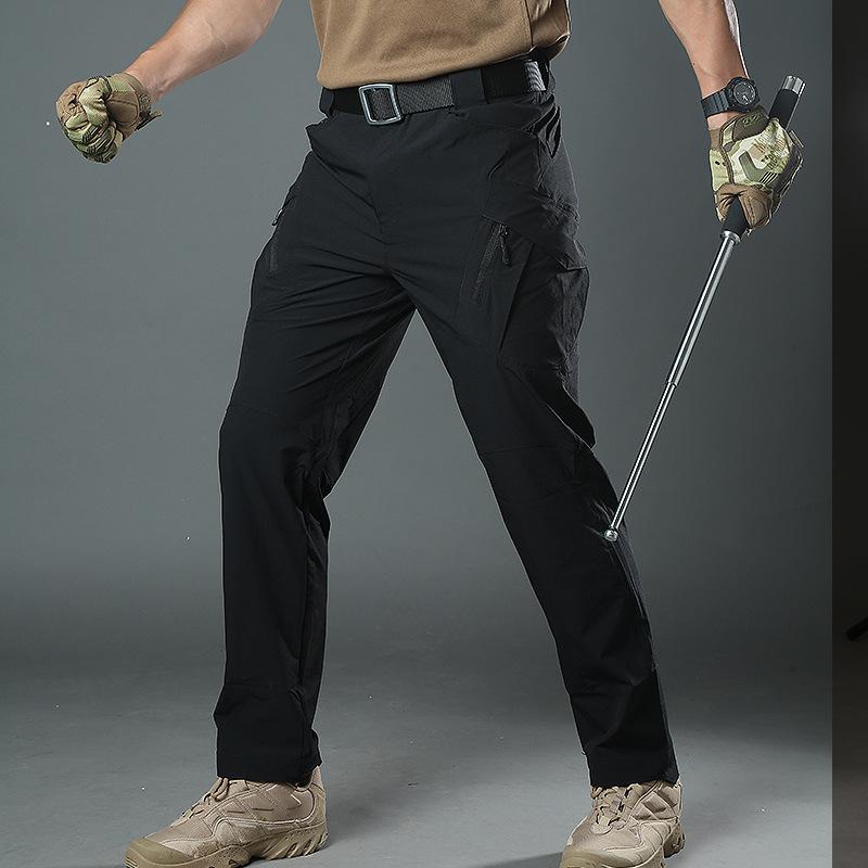 IX9 Lightweight Quick Dry Stretch Pants Black