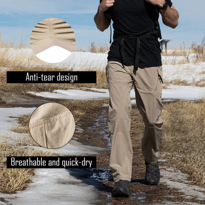 IX9 Lightweight Quick Dry Stretch Pants Khaki