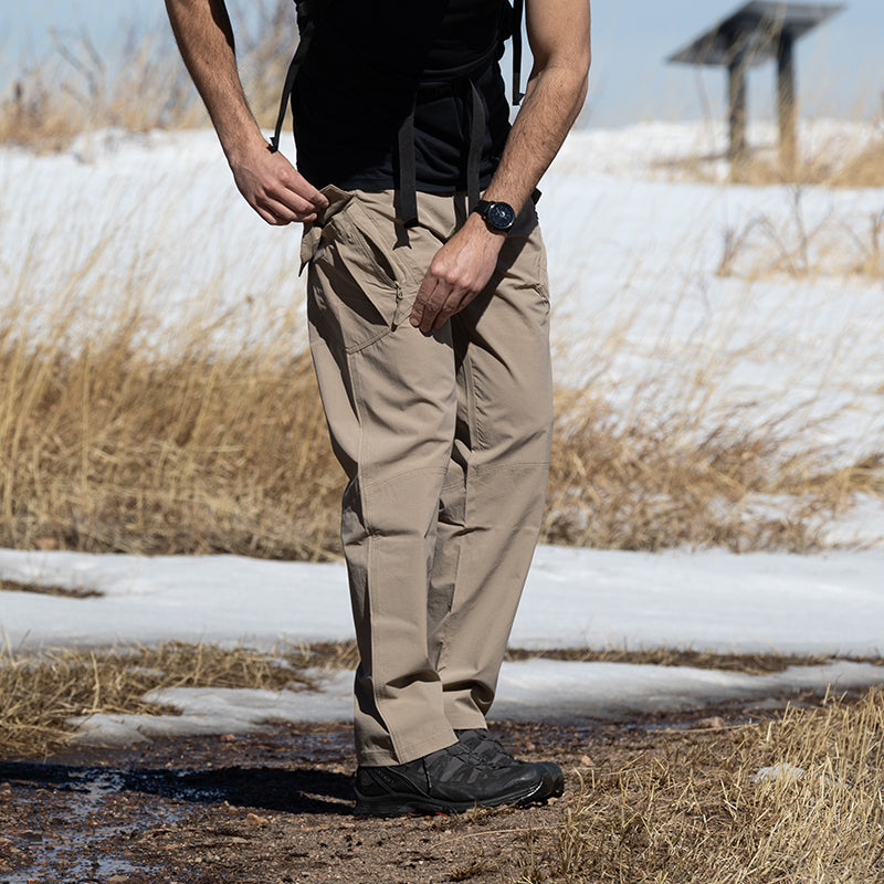 IX9 Lightweight Quick Dry Stretch Pants Khaki