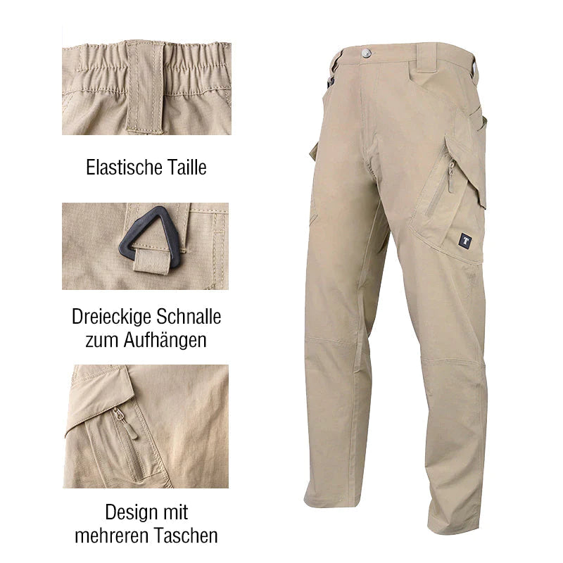 IX9 Lightweight Quick Dry Stretch Pants Khaki